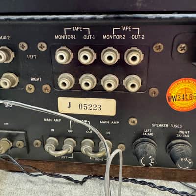 Vintage Harman Kardon 930 Twin Powered Stereo Receiver 1972-1976 - wood/silver image 16