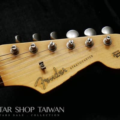 Fender Custom Shop John Cruz 1959 Hardtail Stratocaster Heavy Relic-Sonic Blue image 12