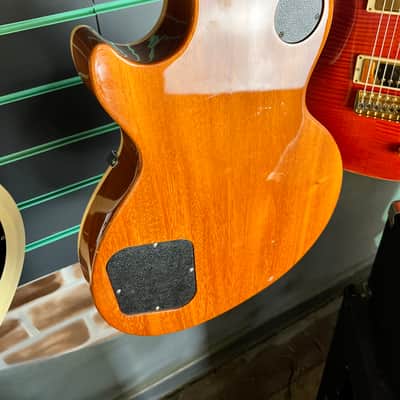 Immagine Gibson Les Paul Classic T Gold Top 2017 Electric Guitar - 10