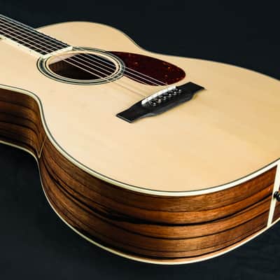 Collings OM3G African Black White Ebony and German Spruce Custom NEW image 13