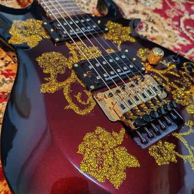*AS NEW* 2024 ESP Edwards E-Maiden HIZAKI Signature Model - Rose MIJ Japan image 11