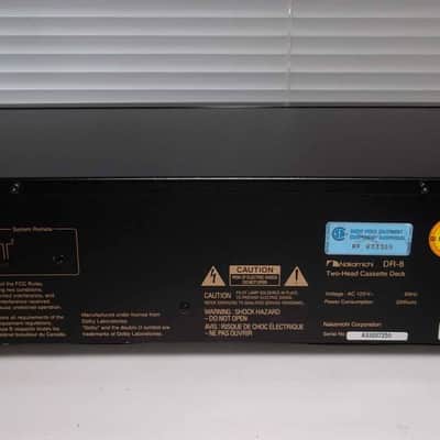 2002 Nakamichi DR-8 Stereo Cassette Deck New Belts & Serviced 06-2022 Excellent Condition #250 image 7