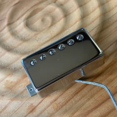 Vintage 1970's or 1980's Gibson Pat. No. 2,737,842 Humbucker Pickup - Chrome image 2