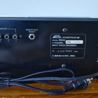 Aria Studiotrack III R504 - 4 Track Cassette Recorder * Video Uploaded * image 11