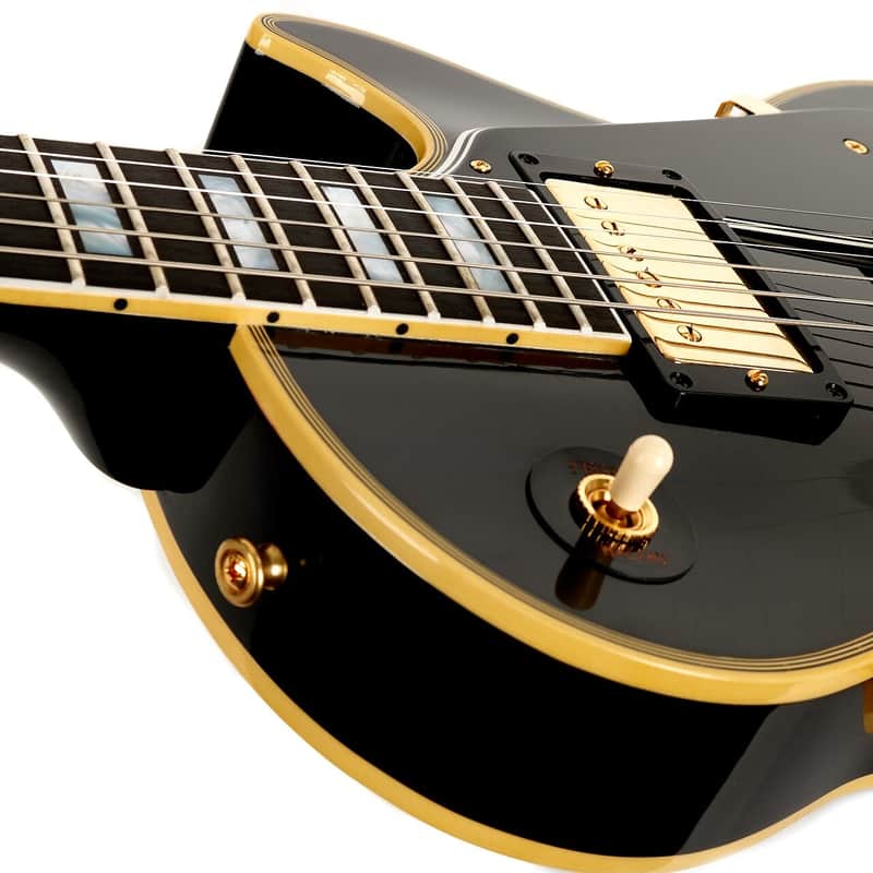 Gibson Custom Shop Murphy Lab '57 Les Paul Custom 2-Pickup Reissue Ultra Light Aged  image 4