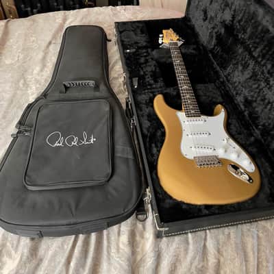 PRS Silver Sky in Golden Mesa. Literally in New Condition with 2 Original Cases. PRS Gigbag and PRS Silver Sky Hard Shell Case. image 8