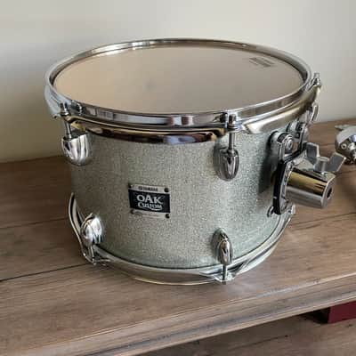 Yamaha Oak Custom Tom - 12x8 - Silver Sparkle - 2000’s image 2