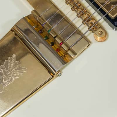 Gibson Custom Shop Elliot Easton Left-Handed SG - White & Gold w/Cs & Box image 12