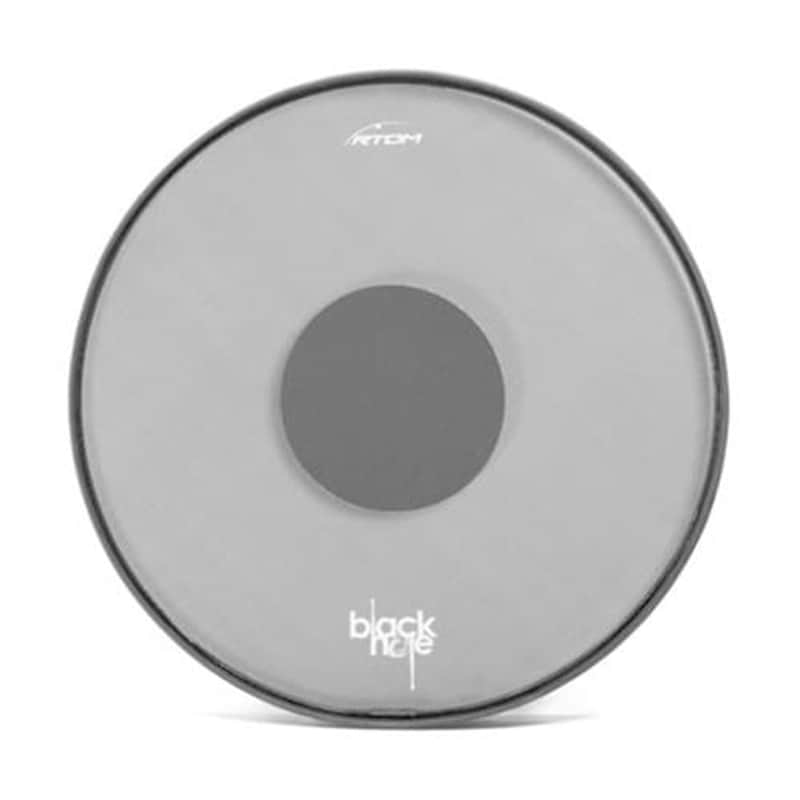 RTOM 16" Tom Black Hole Practice Pad, Snap-on, Tuneable Mesh Head image 1