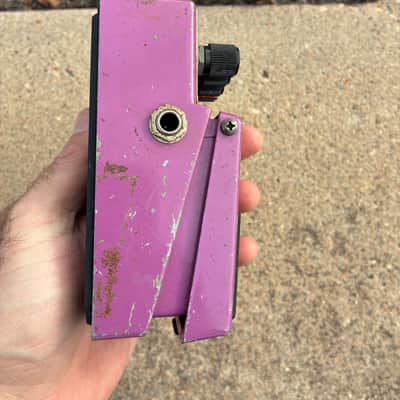 Boss BF-2 Flanger (Black Label) 1980 - 1984 - Purple vintage electric guitar pedal image 5