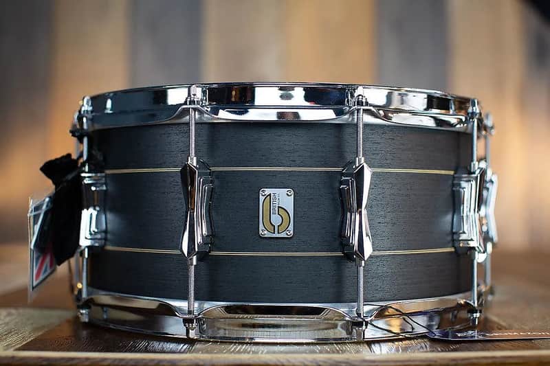 British Drum Company Merlin 14x6.5" 10-Lug Maple / Birch Snare Drum image 1