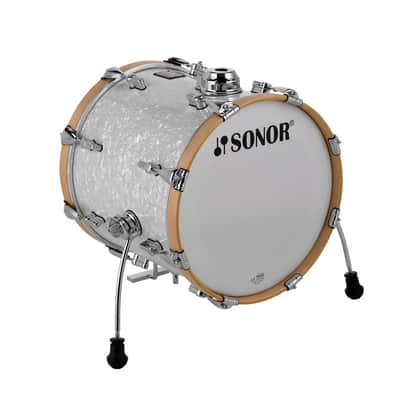 Sonor AQ2 16X15 Maple BD w/ Mount-White Marine Pearl (AQ2-1615-BDWM-WHP) image 2