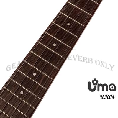 Uma Taiwan UK-04 sc all Acacia Koa concert Ukulele image 8