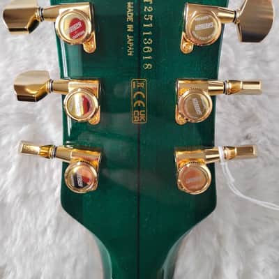 Gretsch Broadkaster JR LX Figured CB Electric Guitar w/Case, Tropic Aura image 4