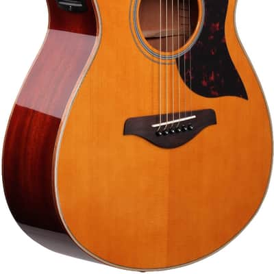 Yamaha AC1M VM Acoustic-Electric Guitar Vintage Natural image 5