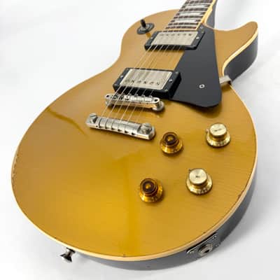 2008 Gibson Custom Shop 'Inspired By' Joe Bonamassa Aged Les Paul - Goldtop image 2