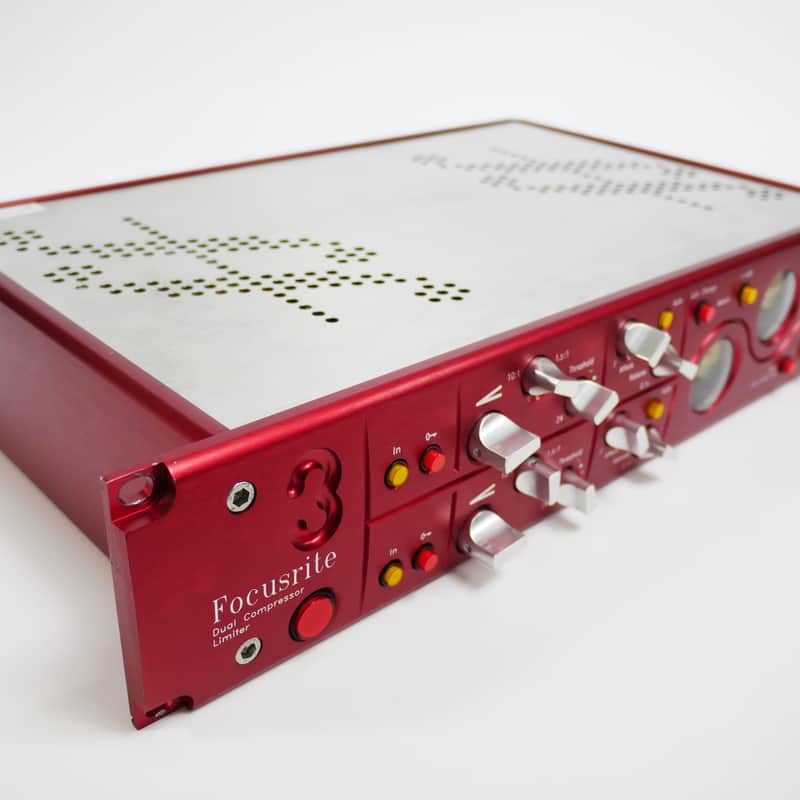 2000s Focusrite Red 3 Dual Compressor / Limiter Red