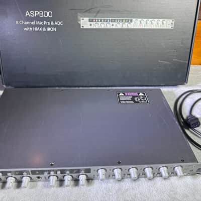 Immagine Audient ASP800 8-Channel Microphone Preamp/ADC 2010s - Silver - 2