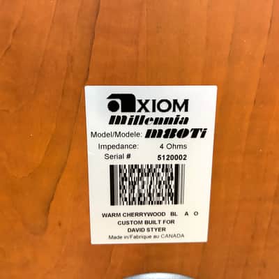 Axiom M80Ti Loudspeakers (Pair) - Warm Cherrywood Blonde - Local Pickup Only in Milwaukee, WI image 7