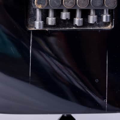 Kramer USA American Custom Gibson 490R / 498T Humbucker Pickups 1986-1987 Black Reverse Headstock image 19