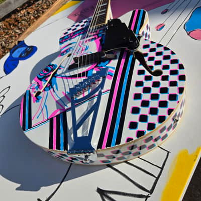 D'Angelico Premier EXL-1 Hollow Body Archtop 2010s - White image 16