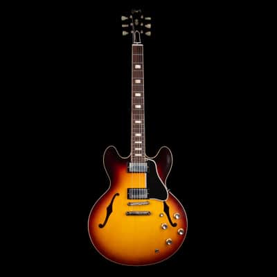 Pre-Owned 2020 Gibson Custom Shop 1964 ES-335 Vintage Sunburst With OHSC image 2