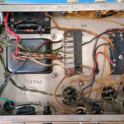 1964 Fender Bassman 6G6-B/C Blonde amp head image 14
