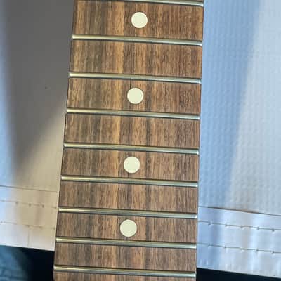 Warmoth USA Modern Stratocaster Roasted Maple Guitar Neck 22 Fret RW FB image 15