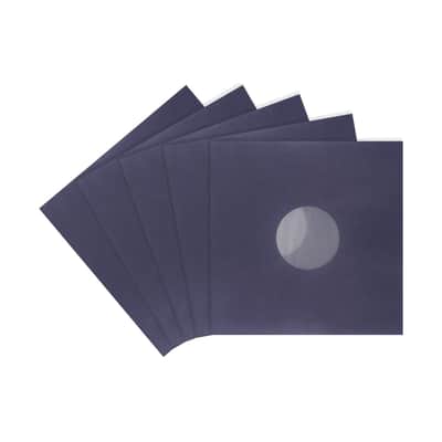 (100) 12" Blue Paper Plastic Record Heavyweight Polylined Inner Sleeves 12IABL image 12