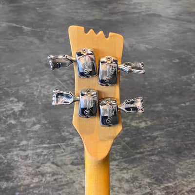 1960s Mosrite Joe Maphis Bass - Natural Spruce image 7