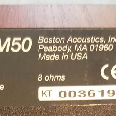 Boston Acoustics VR-M50 Reference Speakers - Cherry Wood Finish - MINT Condition at a BARGAIN Price image 8