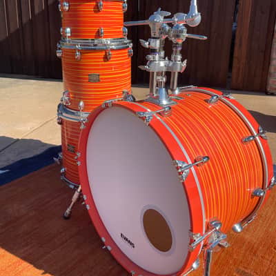 Yamaha Club Custom Drums 2014 - Orange image 7