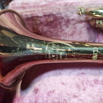 King Cleveland Superior Trumpet, USA, with case & MP, Good Condition image 3