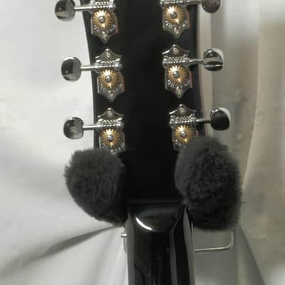 Vox Bobcat S66 Black Semi-Hollow Electric with case image 9