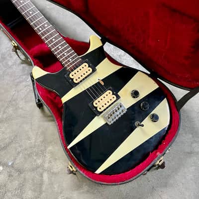 Hamer Special 1981 Zebra Graphic original vintage USA Les Paul double cut custom image 2