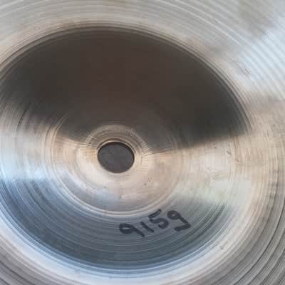Sabian EARLY VINTAGE 14" PRE- AA Regular HI HAT CYMBALS 915 G / 1401 G / RARE BEAUTIFUL MATCHED PAIR image 11