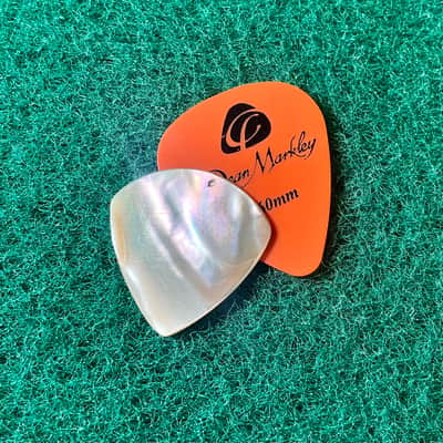 Abalone seashell guitar pick/1.3mm thick, jazz profile… by BeachSidePicks image 3