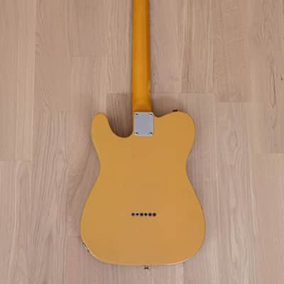 1980s Tokai Breezysound Model TE50-BLR T-Style Vintage Electric Guitar Butterscotch Japan w/ Case image 3