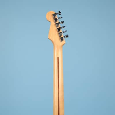 1989-1990 Fender MIJ Stratocaster Strat Japan Maple Neck Black Electric Guitar image 7