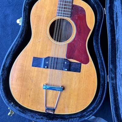 1965 Gibson B-25-12 12-String Acoustic Guitar Cherry Mahogany w/ OHSC image 25
