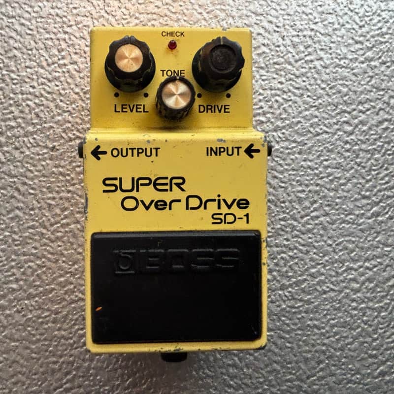 Boss SD-1 Super Overdrive 1981 - 1988 Made In Japan | Reverb Australia