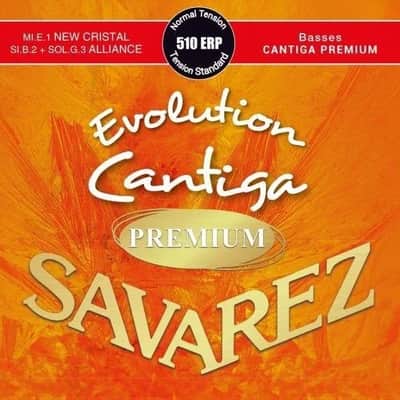 Savarez Evolution Cantiga Premium Normal Tens Classical Guitar Strings - 510ERP image 2