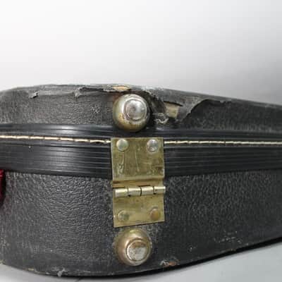 70s Gibson Flying V Case Black/Red image 10