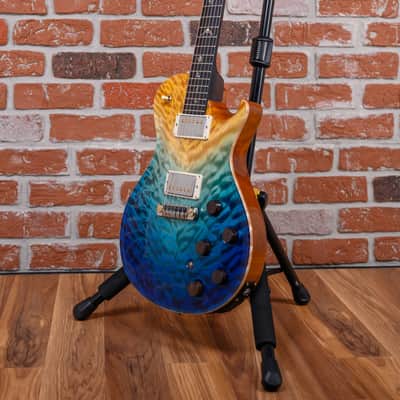 PRS Private Stock#4336 Singlecut with Piezo Quilted Maple Top Beach Fade/Brazilian Rosewood Neck 2013 w/OHSC image 5