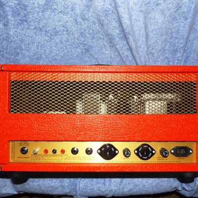 Aiken Intruder Amp Head, 30 watts, 2xEL34, Red Tolex image 2