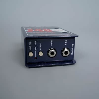 Radial J48 Active Direct Box 2010s - Blue image 3