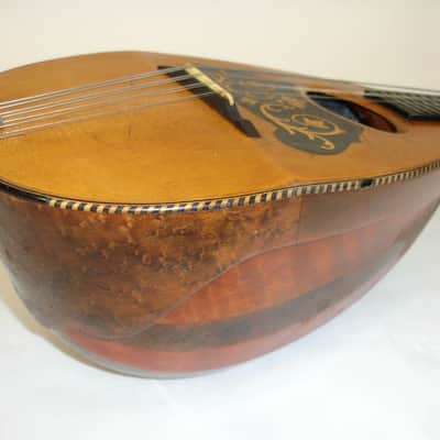 Vintage 1900's HA Weymann & Son Keystone State Melon Body Mandolin w/ Case image 7