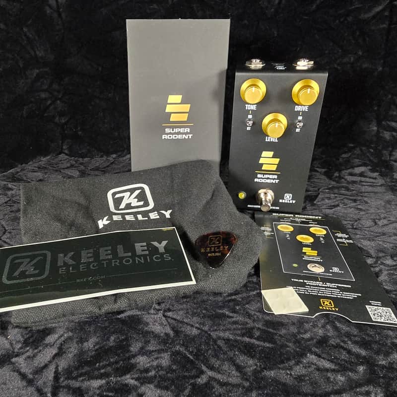 Keeley Super Rodent 2024 - Present - Black / Yellow image 1