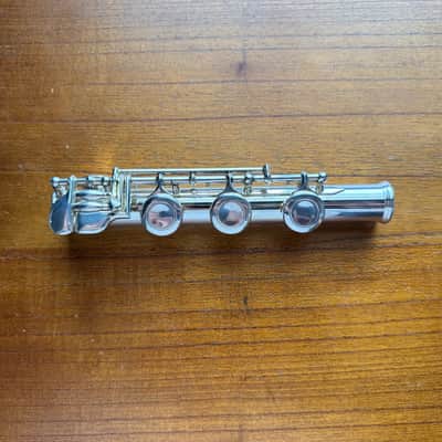 Jupiter 611RBSO Deluxe Standard Series Open-Hole Flute with Offset G, B-Foot 2010s - Silver-Plated image 13