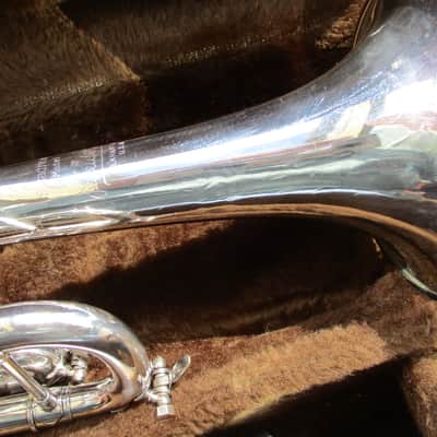 Bach 37 Bb Trumpet 1984 1st & 3rd Valve Triggers - Silver image 16